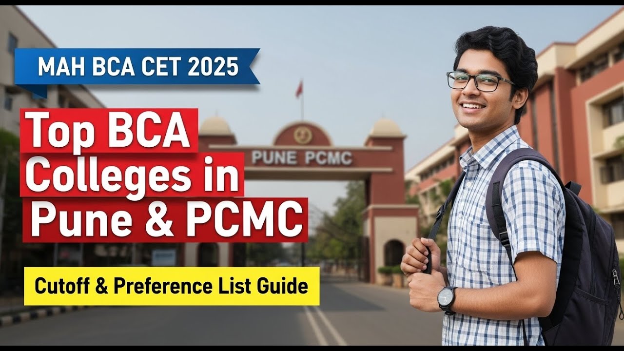 📢 Top BCA Colleges in Pune & PCMC 2025 | Cutoff, Preference List & CAP Seat Matrix Explained