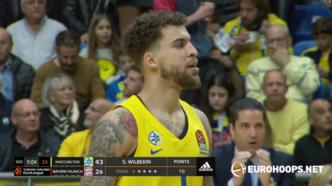 Maccabi FOX Tel Aviv - FC Bayern Munich 77-55: Scottie Wilbekin (16 points)