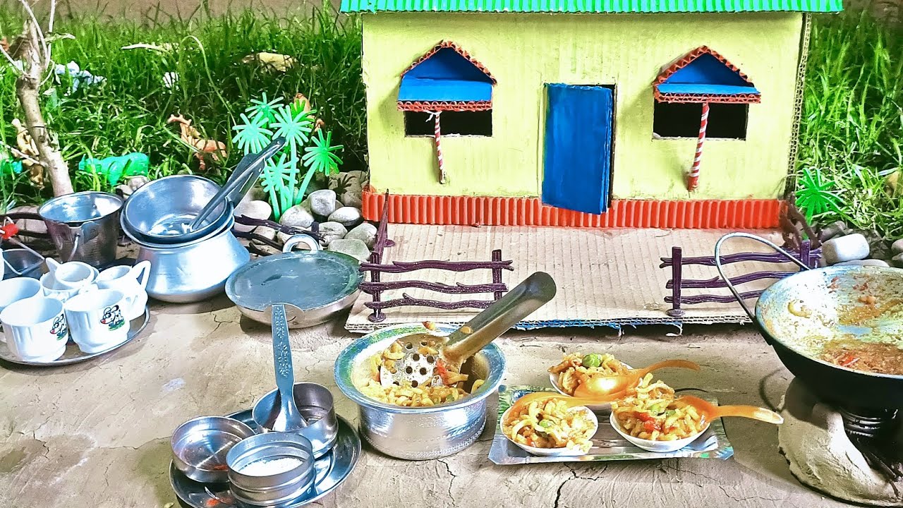 Village veg noodles | mini kitchen |