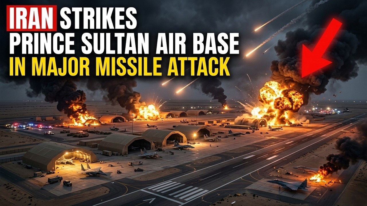 Iran Strikes Prince Sultan Air Base in Major Missile Attack