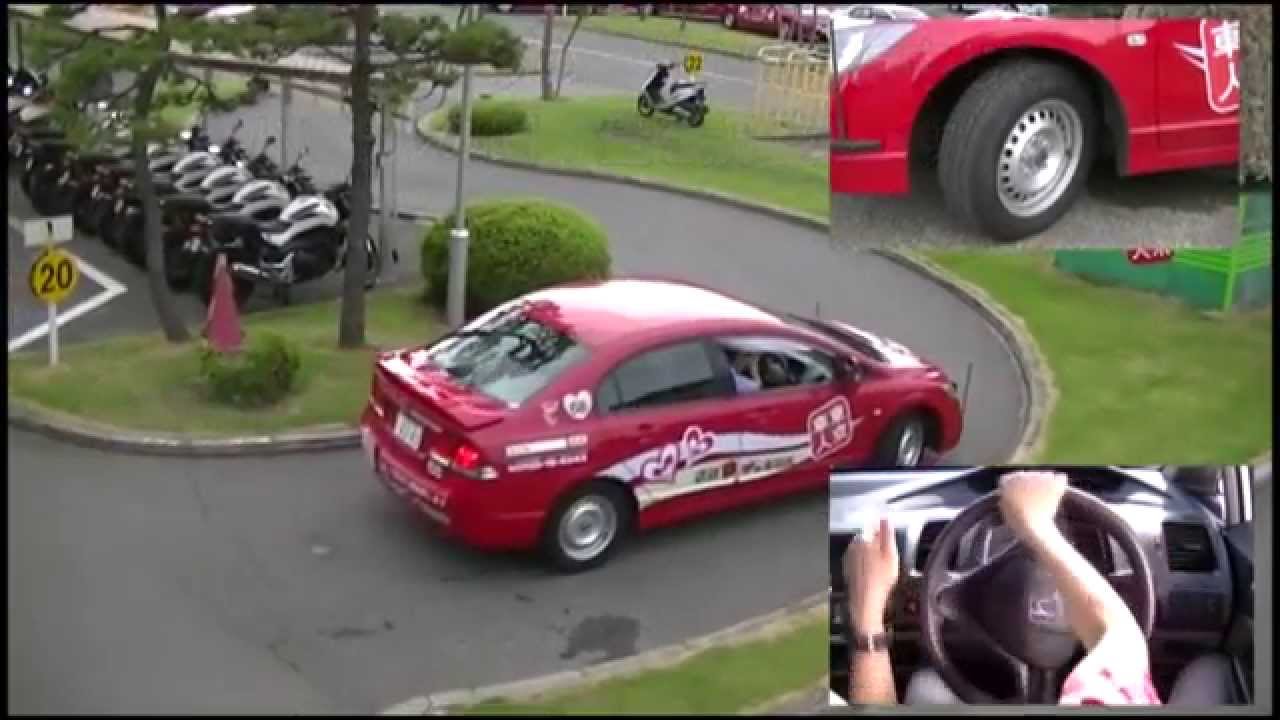 武蔵境自動車教習所　狭路コースのポイント　S字編「ノーカット完全版」