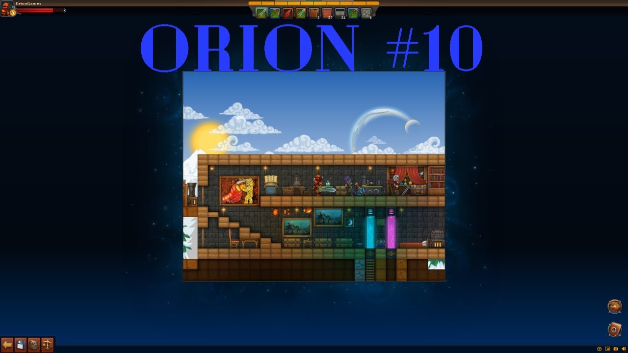 Orion Sandbox Строим и Копаем №10 (выкопали пол мира!)