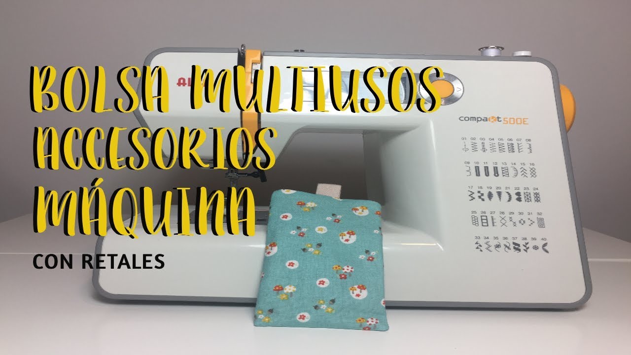 Aprovechar retales: Bolsita multiusos.