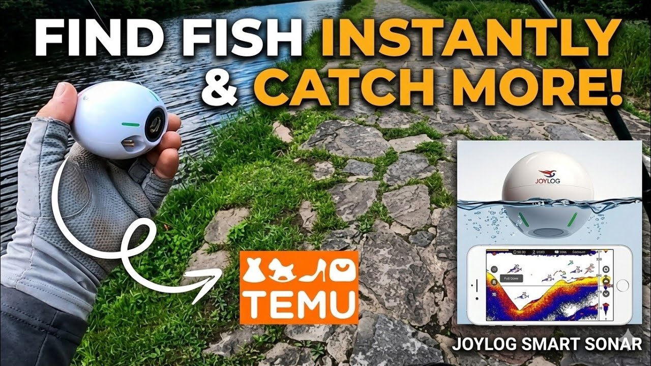 Пробую эхолот от Temu