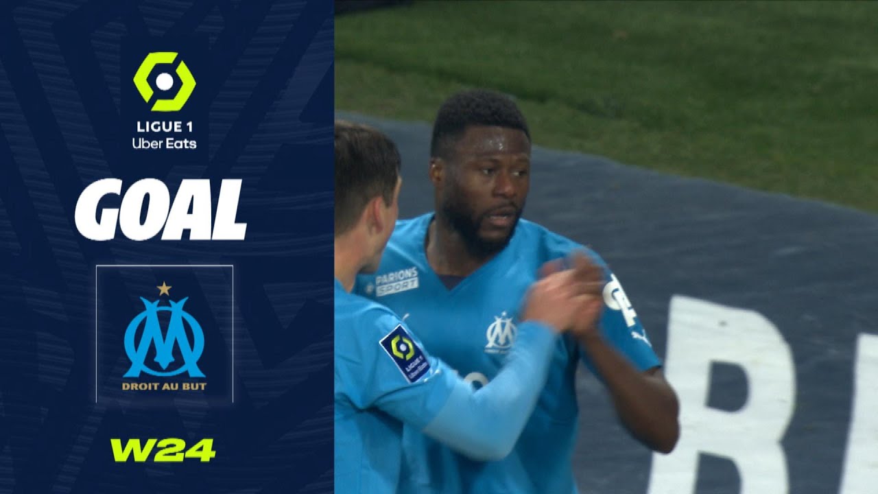 Goal Chancel MBEMBA MANGULU (52' - OM) TOULOUSE FC - OLYMPIQUE DE MARSEILLE (2-3) 22/23