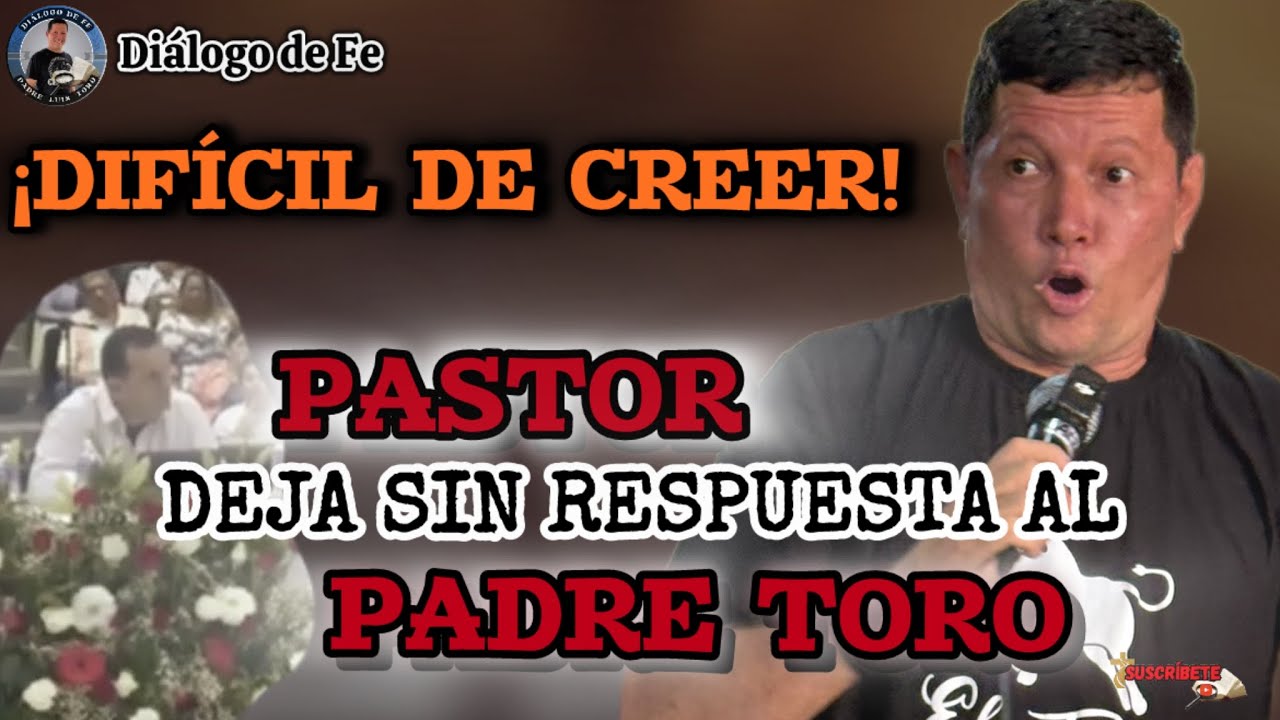 SIN PALABRAS‼️ 😱 POR FIN! UN PASTOR PONE A TEMBLAR AL PADRE LUIS TORO