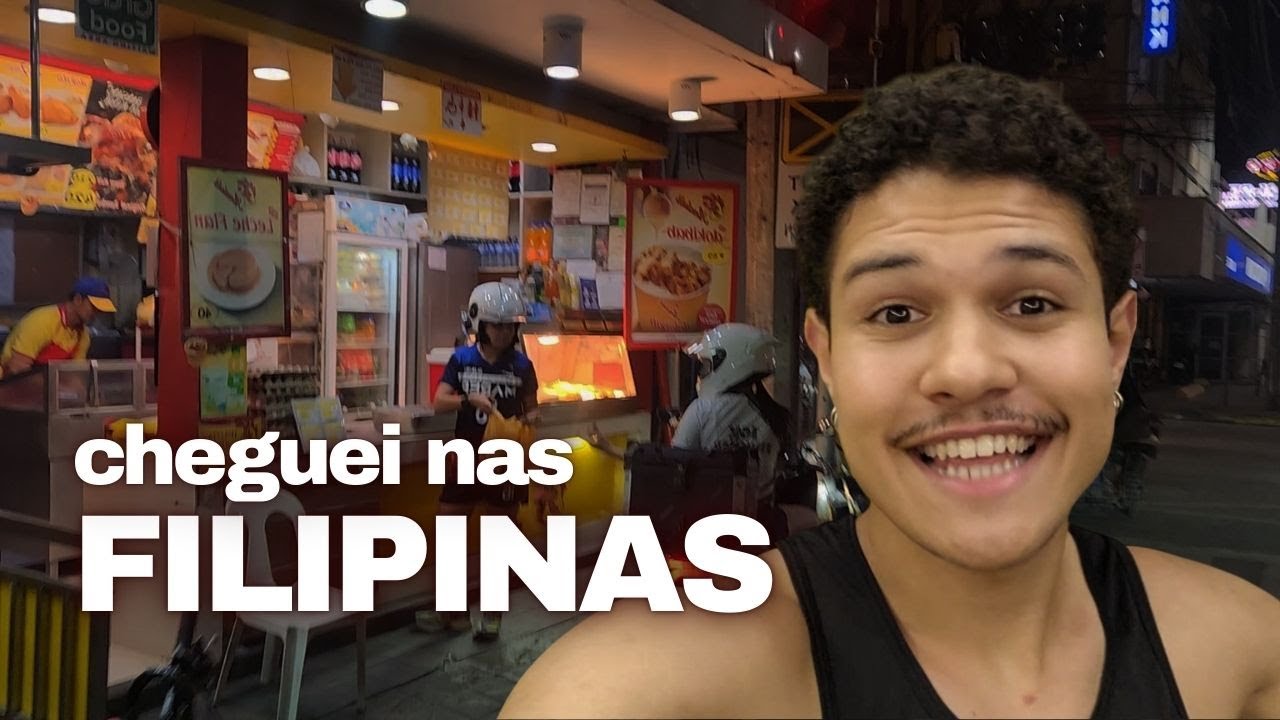 Aeroporto de Dubai e primeiro dia nas FILIPINAS - Arthur Taveira