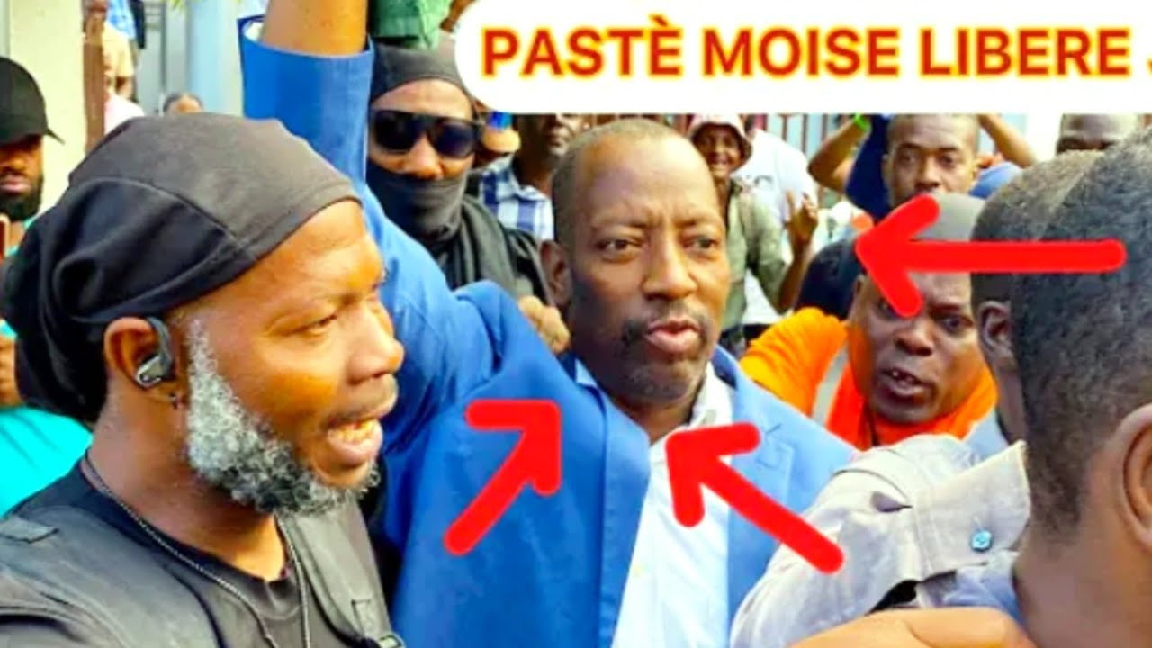Gen nèg nan wanament ki gen dyare, paske Pasteur Moïse jwen liberasyon