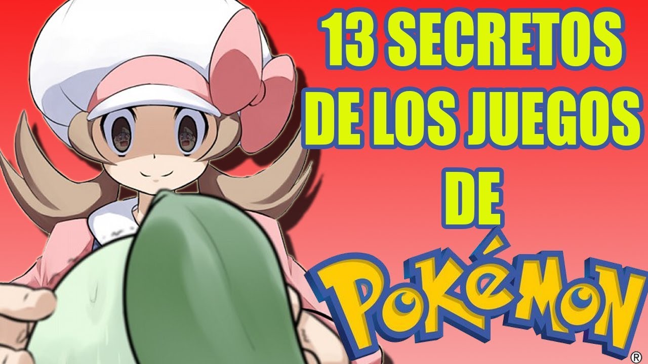 13 Secretos de los juegos de Pokémon