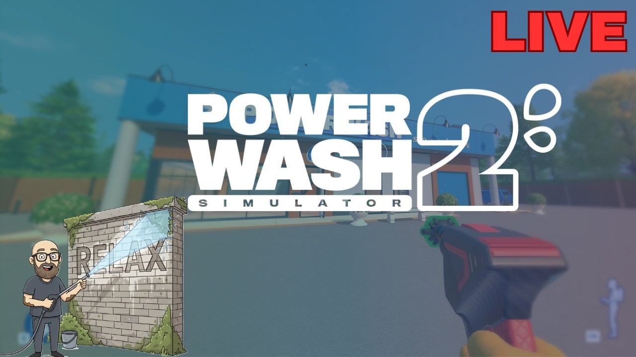 JATANDO e RELAXANDO! 💦 | POWERWASH SIMULATOR 2 [PT-BR]