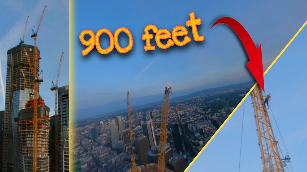 CLIMBING TALLEST CRANE OF EUROPEAN UNION! (With On the Roofs)