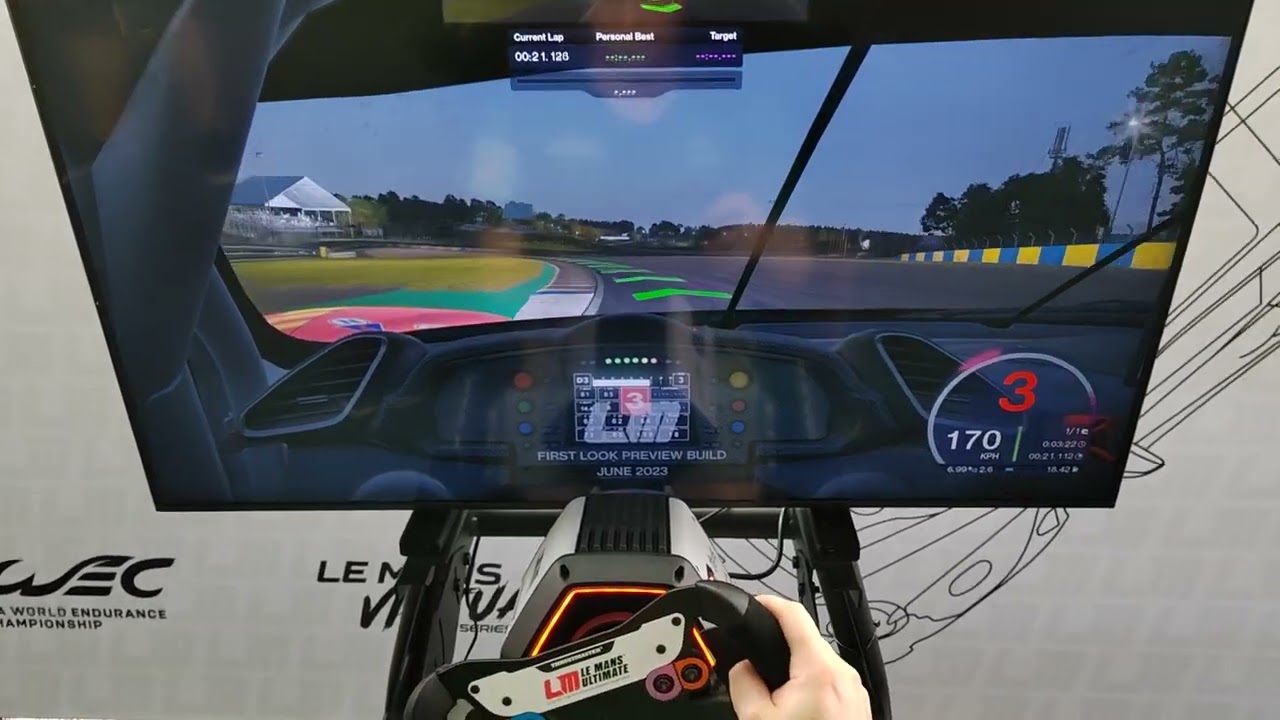 Le Mans Ultimate - Ferrari 488 GTE - 1st look at Le Mans