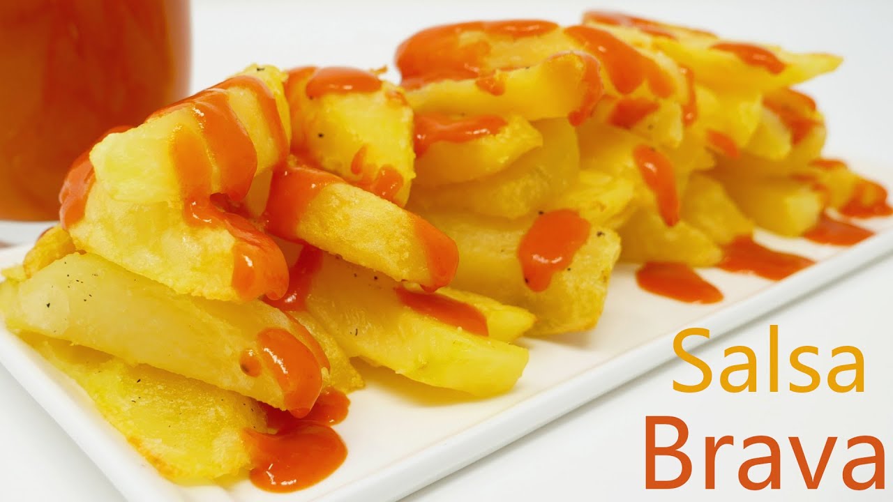 SALSA BRAVA receta PERFECTA (ideal para PATATAS, papas , mejillones )😋🥔🍟