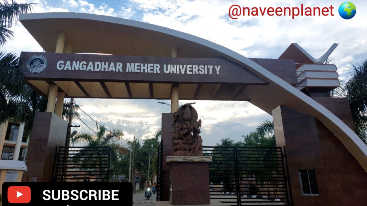 Gangadhar Meher University || GMU || SAMBALPUR