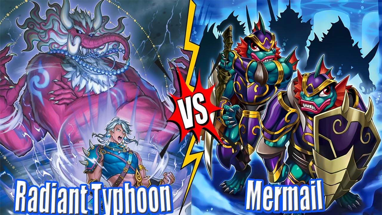 Mermail Atlantean vs Radiant Typhoon - NEW BANLIST DB Yu-Gi-Oh!