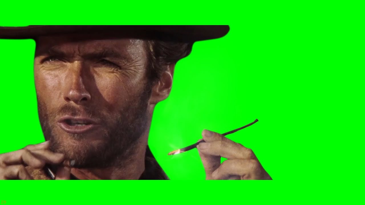 Clint Eastwood GREEN SCREEN compilation