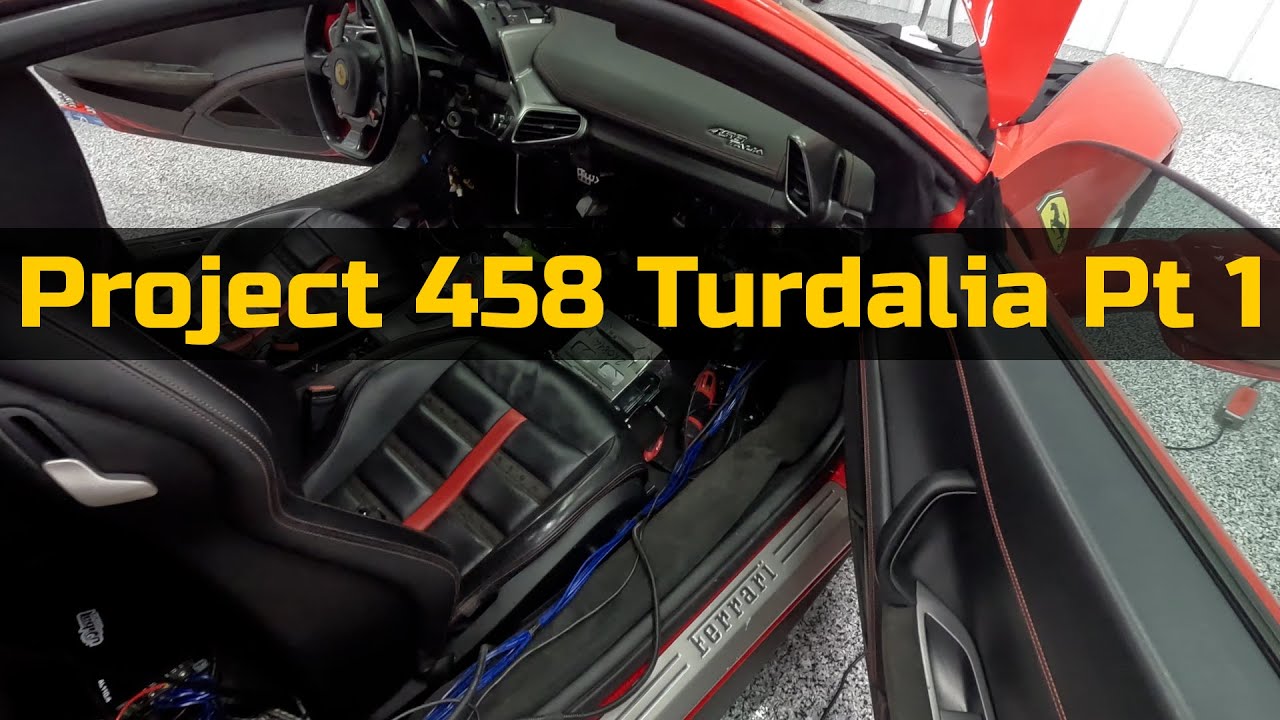 Ferrari 458 Wiring Nightmare
