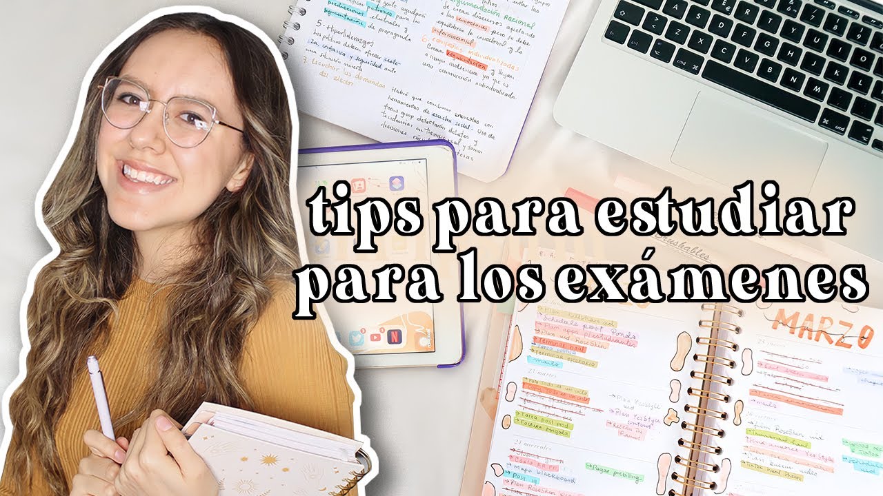 ¡TIPS de estudio para LOS EXÁMENES! 📖 Organización para estudiantes