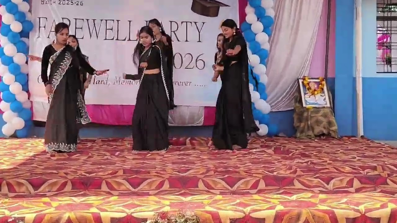 Farewell Party 2025-26 Batch l Mashup Dance Performance I Mjs Memorial Green Valley School & College