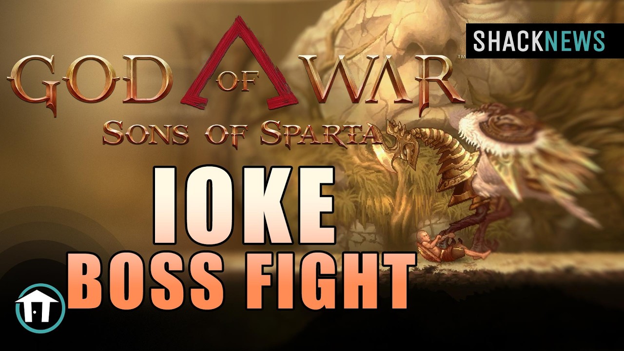 God of War Sons of Sparta - IOKE Boss Fight