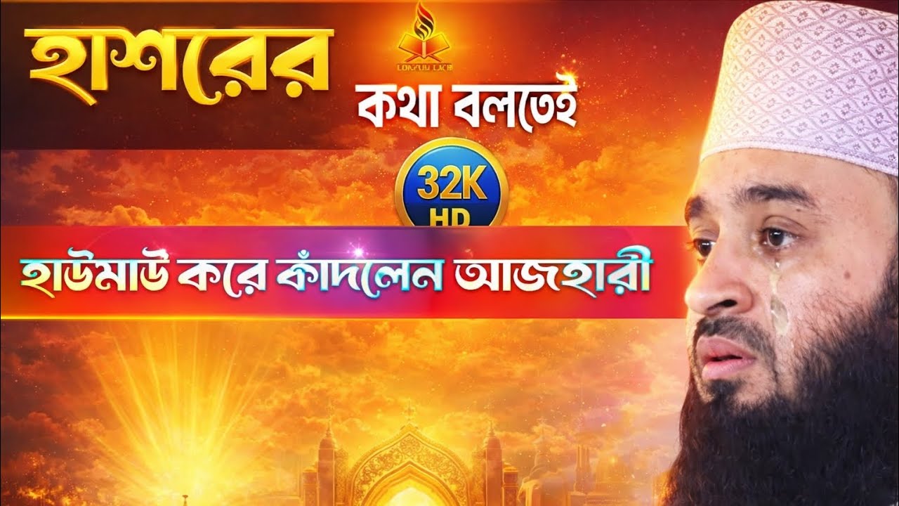 হাশরের কথা বলতেই হাউমাউ করে কাঁদলেন মিজানুর রহমান আজহারী | Hashor Day Reminder | Islamic Waz