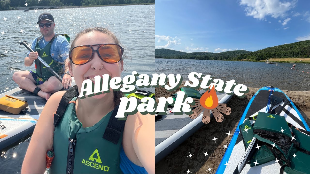 📍Allegany State Park Camping Trip! 🏕️ Brits camping in the USA!!