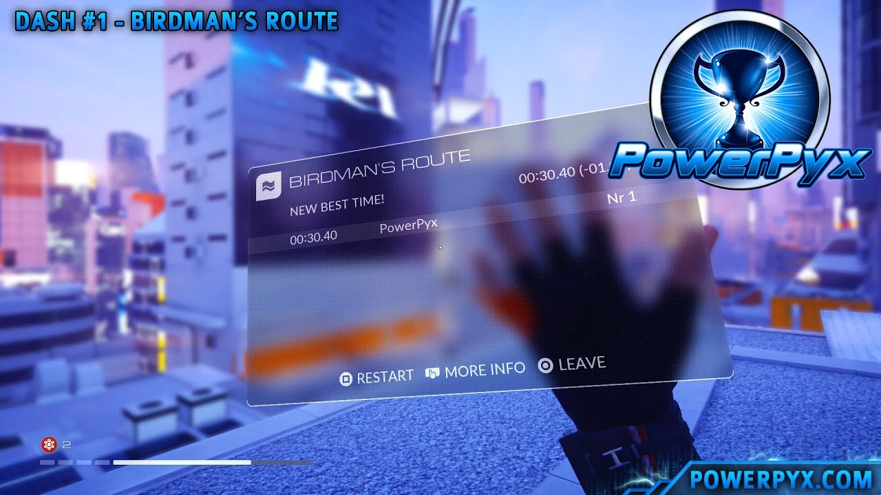 Mirror's Edge Catalyst - 3 Stars in Every Dash (All Dashes) - Peak Performer Trophy / Achievement