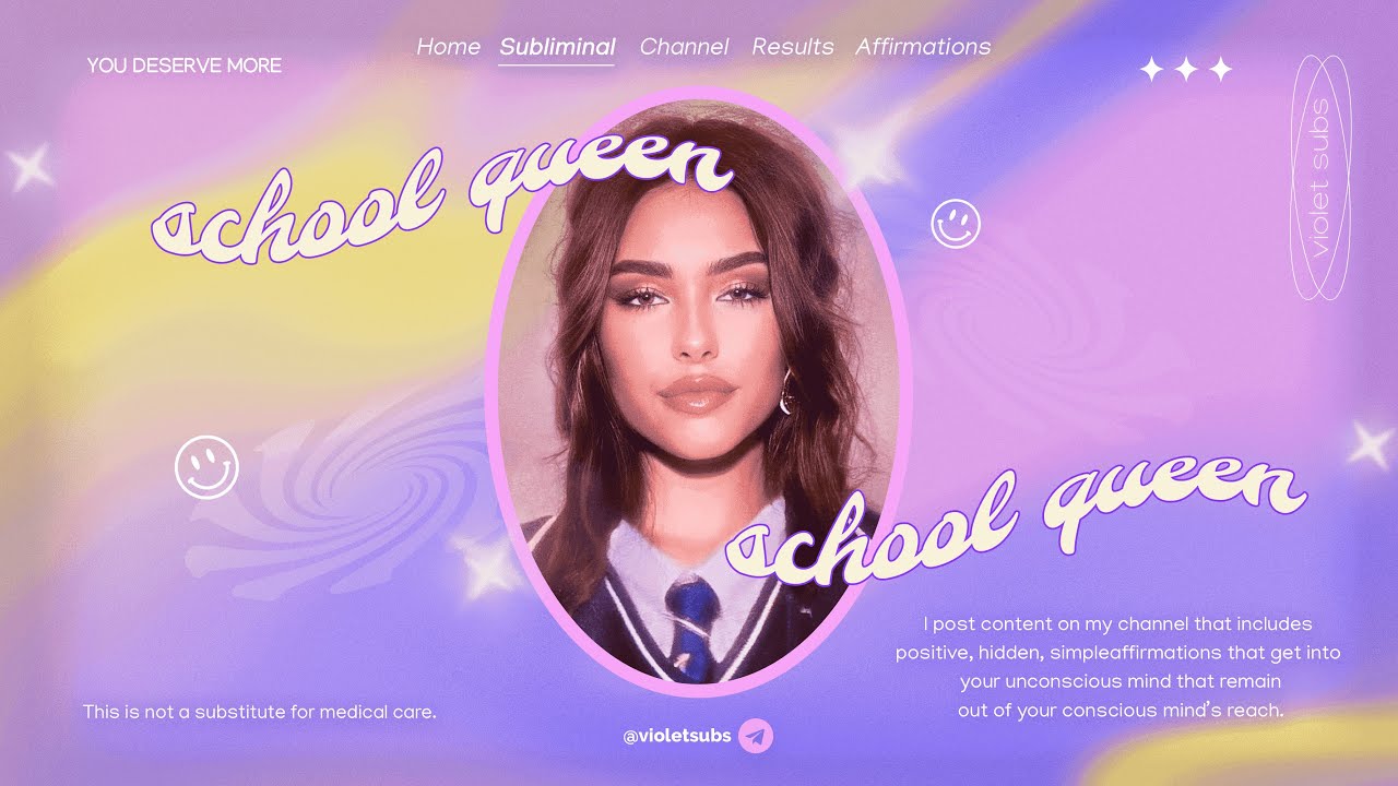 ୨୧ 𝐒𝐂𝐇𝐎𝐎𝐋 𝐐𝐔𝐄𝐄𝐍 — КОРОЛЕВА ШКОЛЫ & ИДЕАЛЬНАЯ УЧЕБА САБЛИМИНАЛ