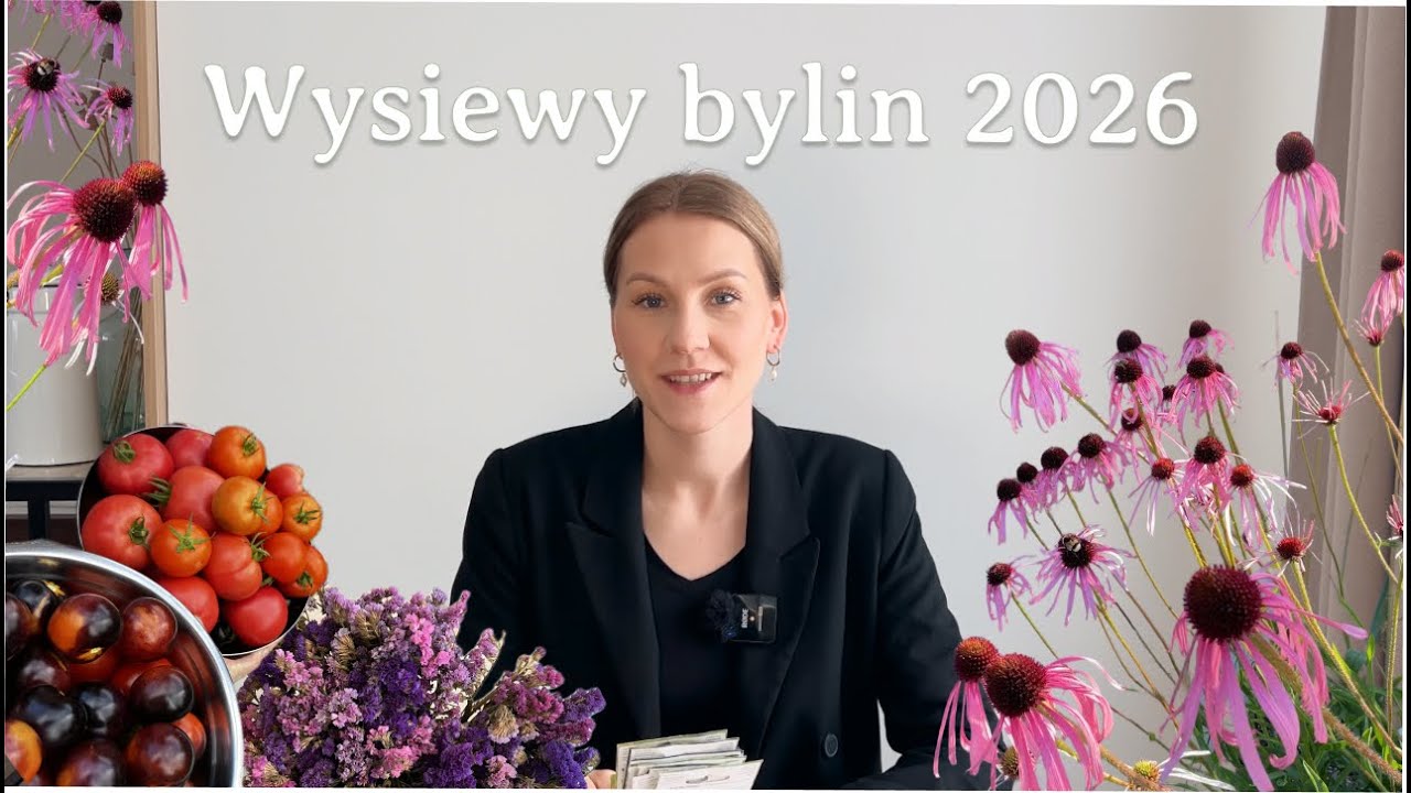 Wysiewy 2026 🌱 Byliny, nowości i moje ulubione pomidory | przymiotno karwińskiego | jeżówka blada