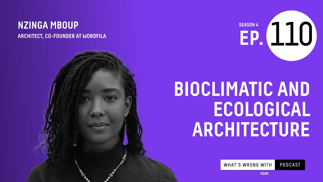 #bioclimatic and #ecological #Architecture ft. Nzinga Mboup