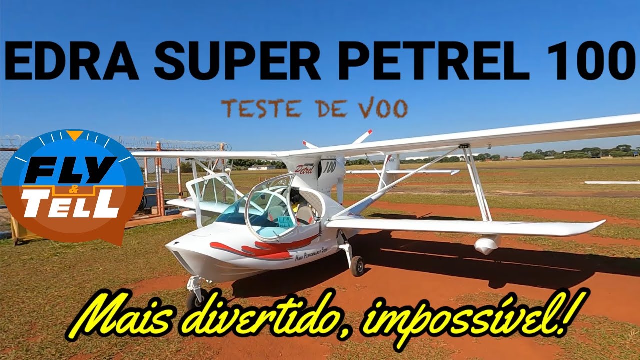 Edra Super Petrel 100 - Mais divertido, impossível! - Teste de voo
