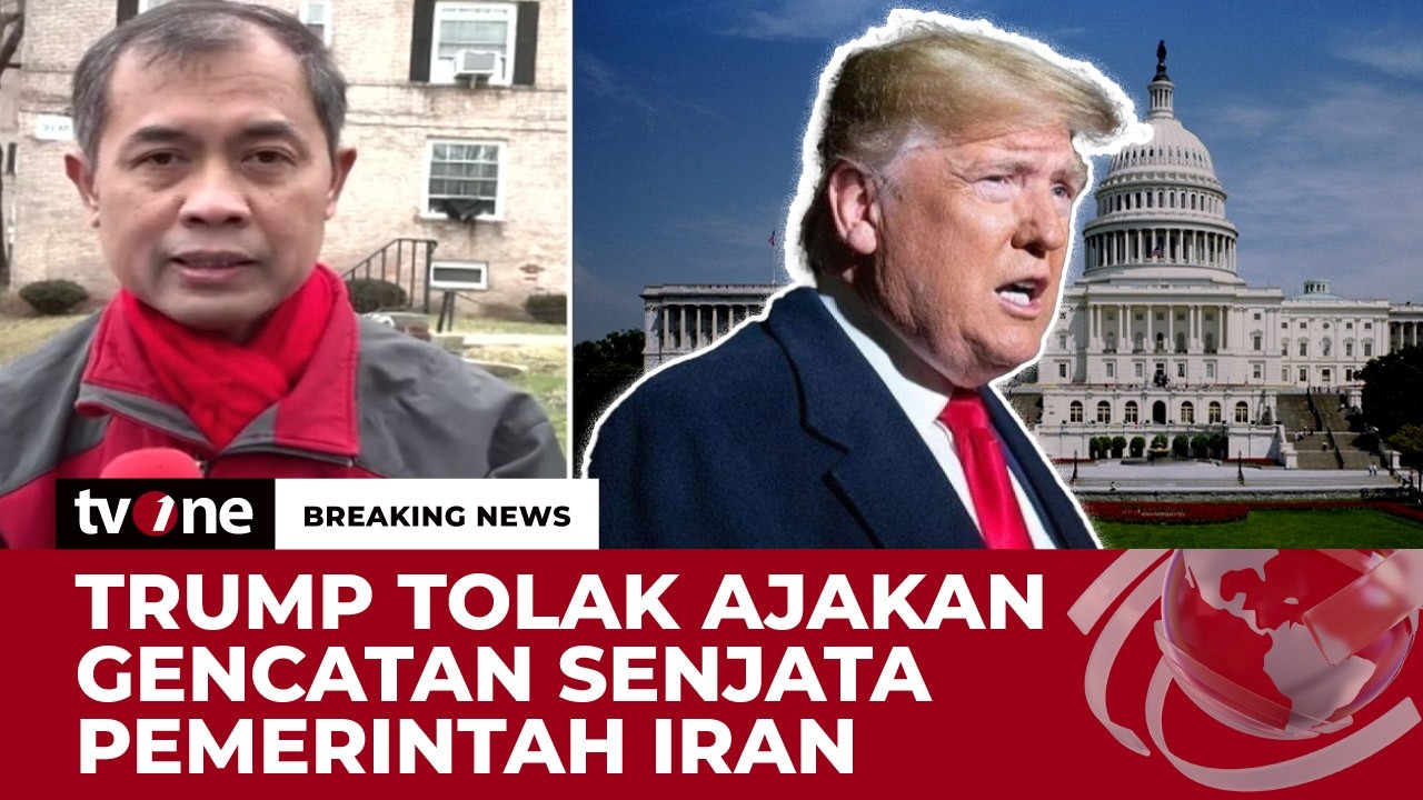 Trump Tidak akan Akhiri Serangan Kecuali Iran Menyerah Tanpa Syarat | Breaking News