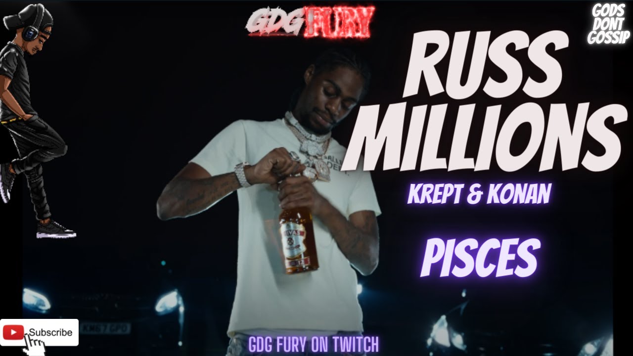 Russ Millions - Pisces ft. Krept and Konan (AMERICAN Reacts)