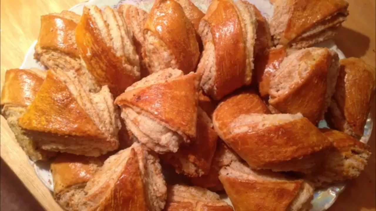 Гата сладкое Азербайджанская кухня , рецепт и процесс приготовление