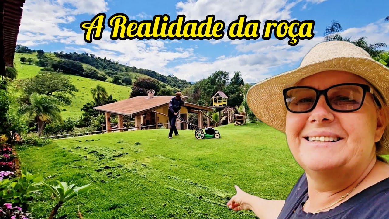 NADA QUE VOLTAR PRA CASA E ENCONTAR AS BÊNÇÃOS QUE DEUS NOS DEU. DE VOLTA A REALIDADE DA ROÇA! 