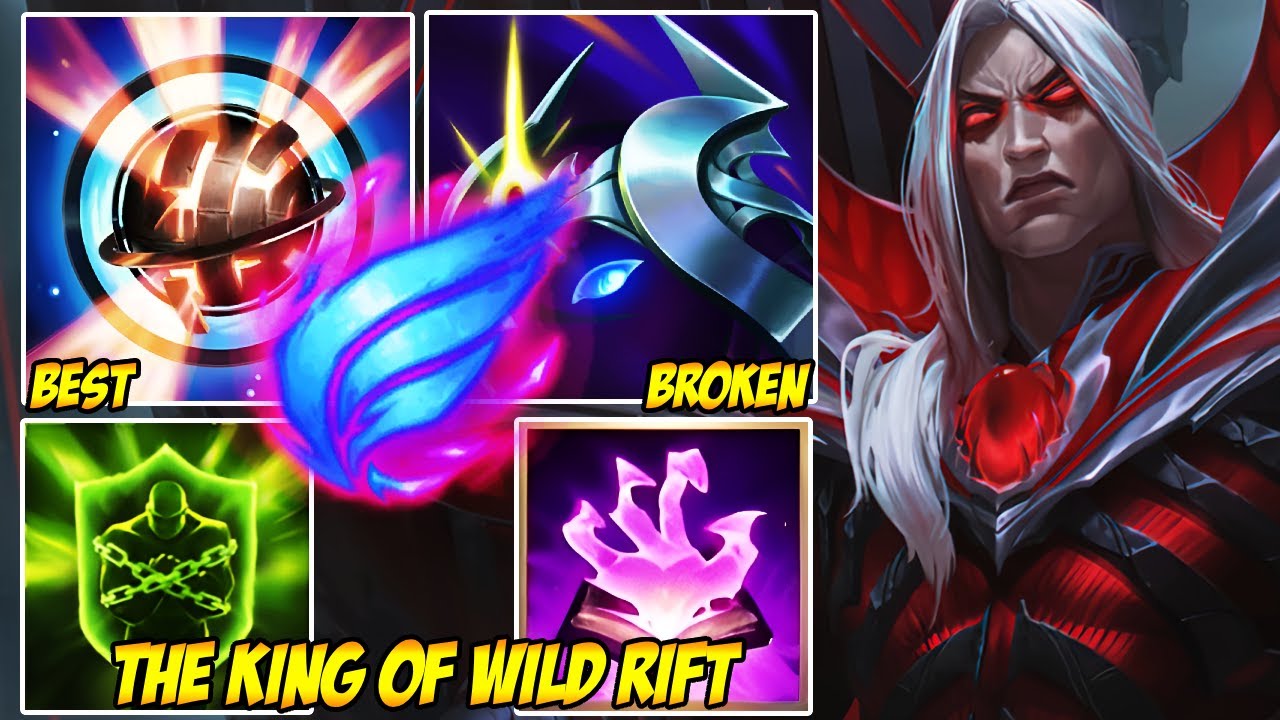 THE KING OF WILD RIFT WITH VLADIMIR - VLADIMIR PLAYERS WHEN THEY SEE A TEAMFIGHT