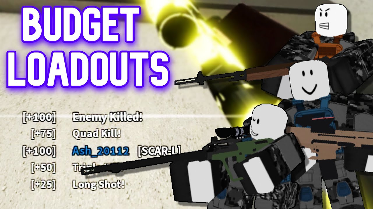 Can You Make A Good Loadout While On A Budget in Phantom Forces?