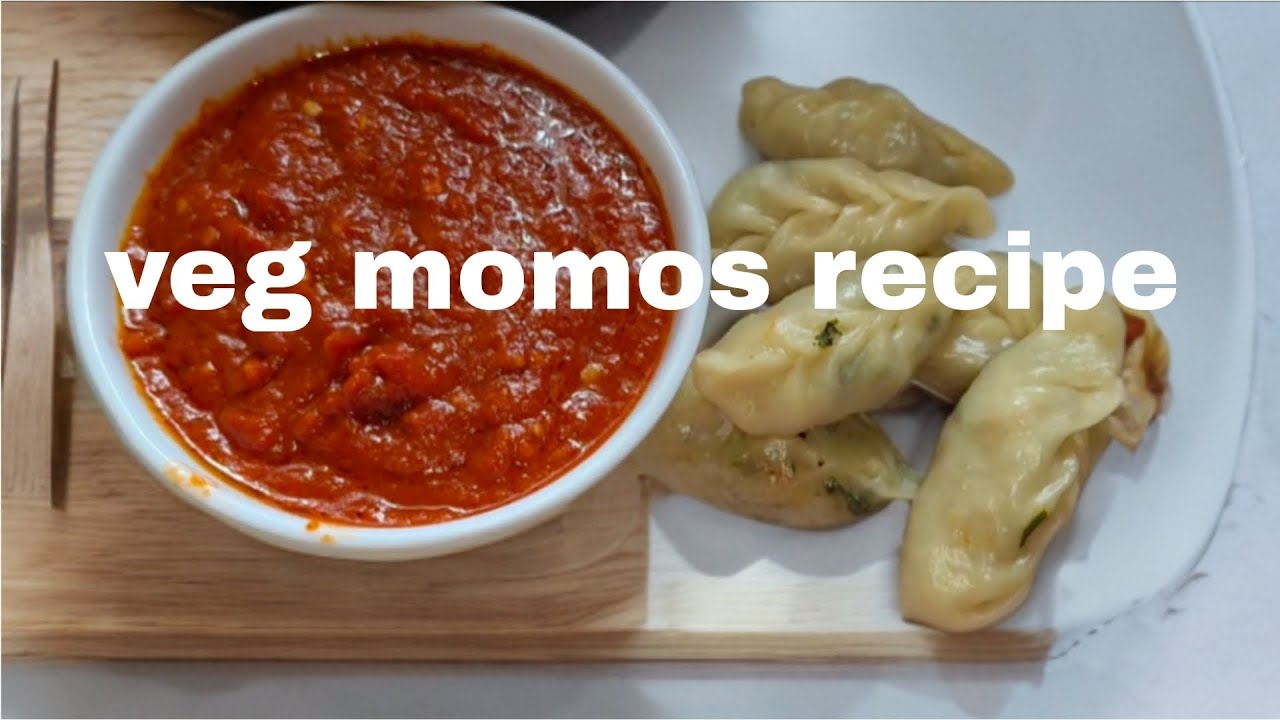 Veg momos🥟 recipe l momo chatney l street style steam momos l 