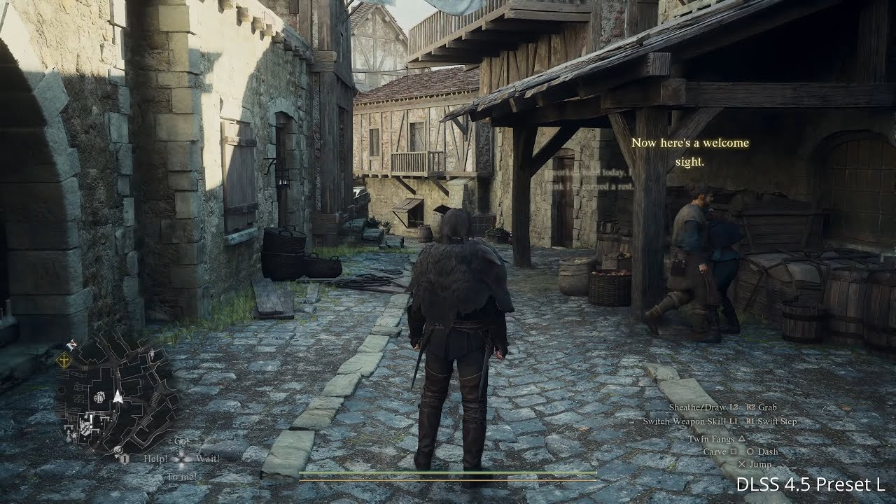 Dragon's Dogma 2 - REFramework Path Tracing - DLSS 4.5 Preset L Denoiser test