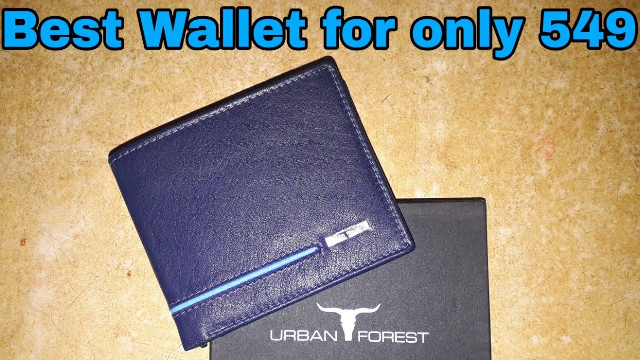 Urban Forest wallet unboxing