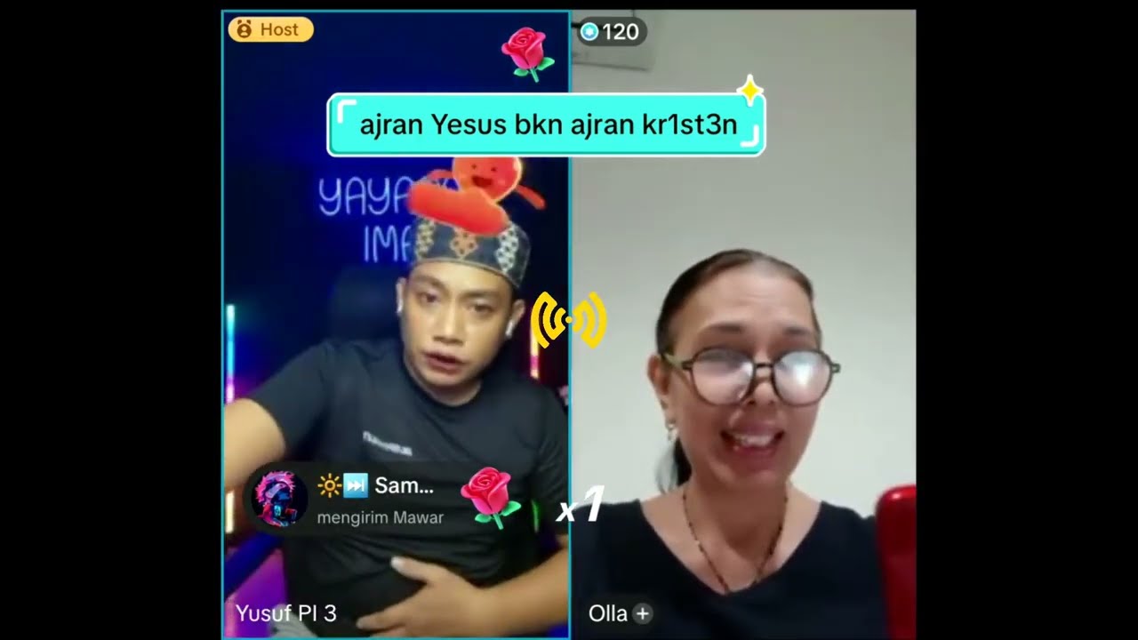 Pengikut Iblis, Debat Ust Yusuf PI vs Bu Olla