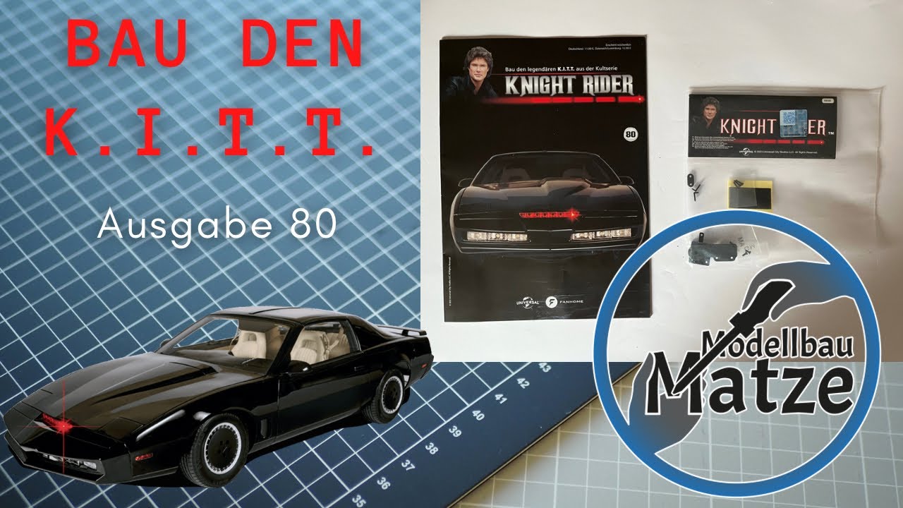 Bau den K.I.T.T. - Ausgabe 80 - Fanhome / DeAgostini (Knight Rider)