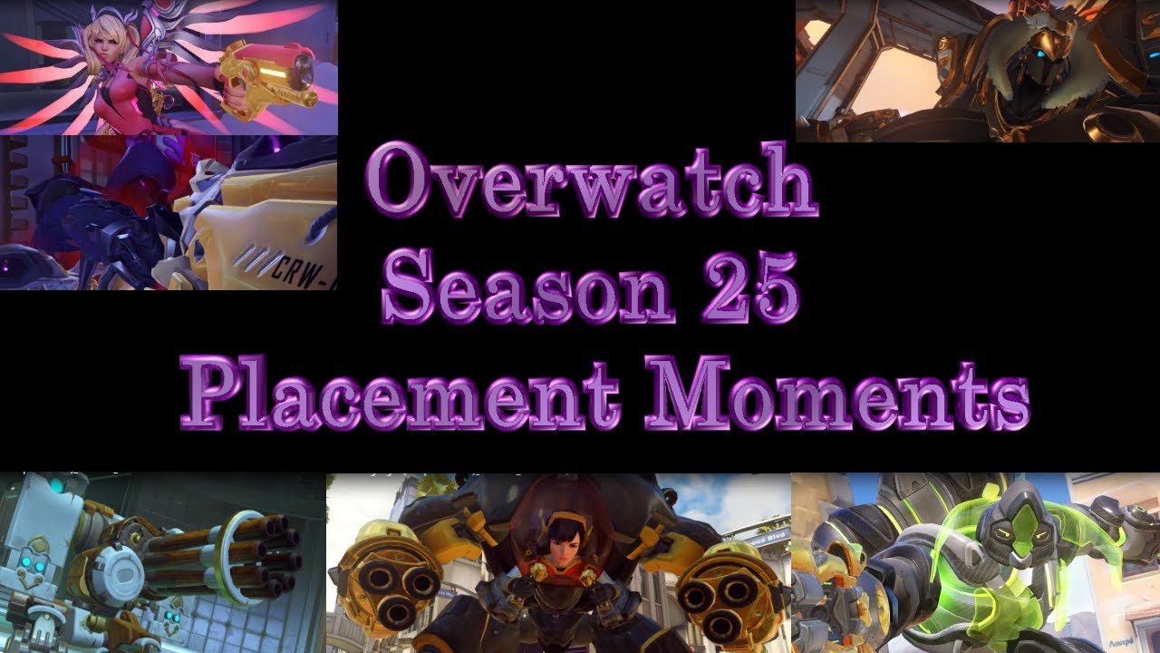 Overwatch gameplay Pc 2020 |no commentary|  season 25 placement matches ..and here we go !
