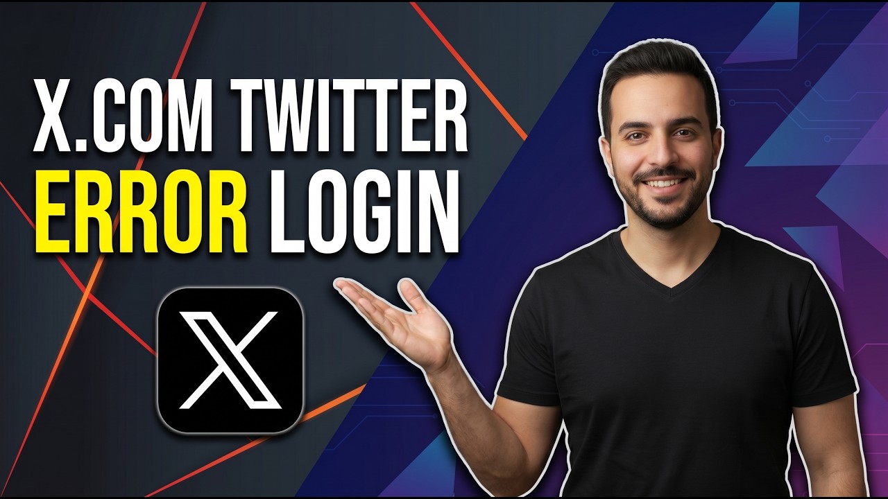 How To Fix X.Com /Twitter Error Login [Easy Troubleshooting Guide]