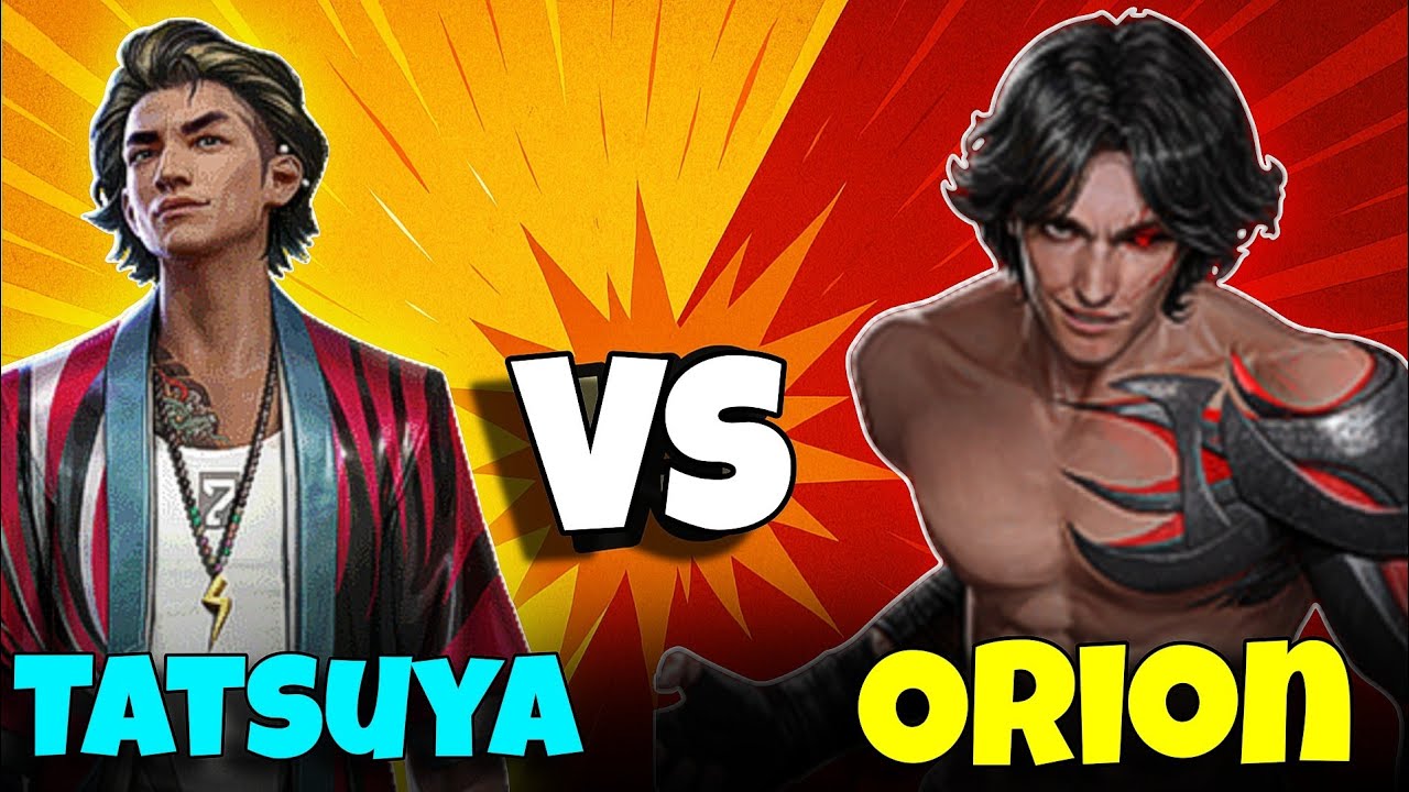 ORION VS TATSUYA  who is best? || Free fire Best active Character 💪