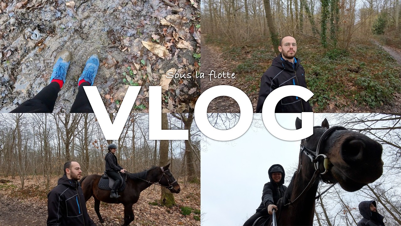 On s'est baladé en forêt avec Emma & un cheval #Épisode 19