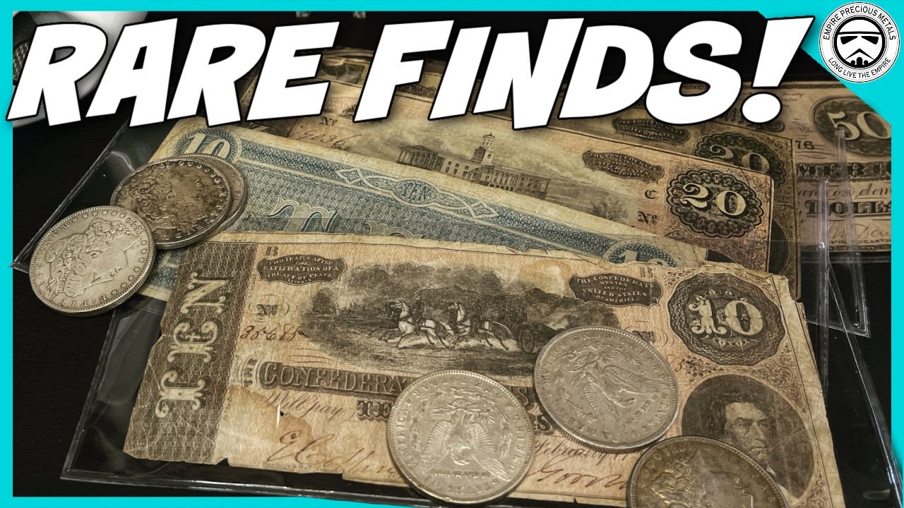 RARE Civil War Money Purchased From Gold And Silver Dealer On YouTube!