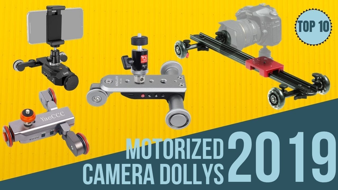 Top 10: Best Motorized Camera Dolly Sliders of 2019 / Dslr, Camera, Android, IOS, Smartphone