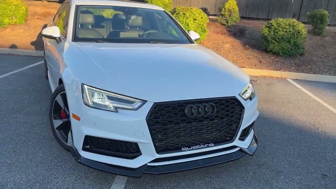 B9 Audi A4 and S4 front Lip