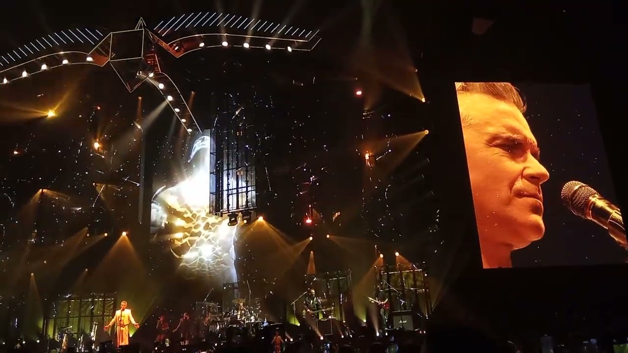 Robbie Williams Live - Feel - Krakow 09.09.2025, Tauron Arena